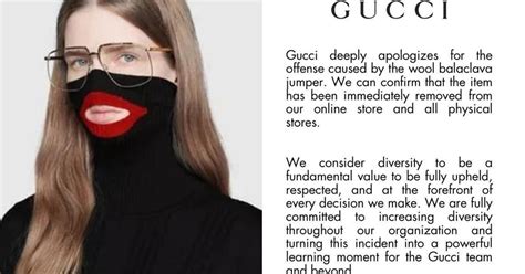 black gucci sweater racist|Gucci apologizes and stops selling $890 'blackface' sweater.